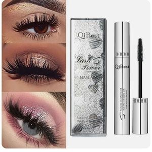 QIBEST Lash Power Mascara & Lash Boosting Serum plus FREE Heated Eyelash Curler